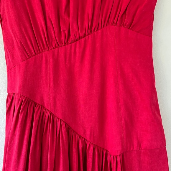 AJE Euphoria Reflections MIDI Dress • Rouge • Size 12 • RRP $595 - Picture 13 of 13